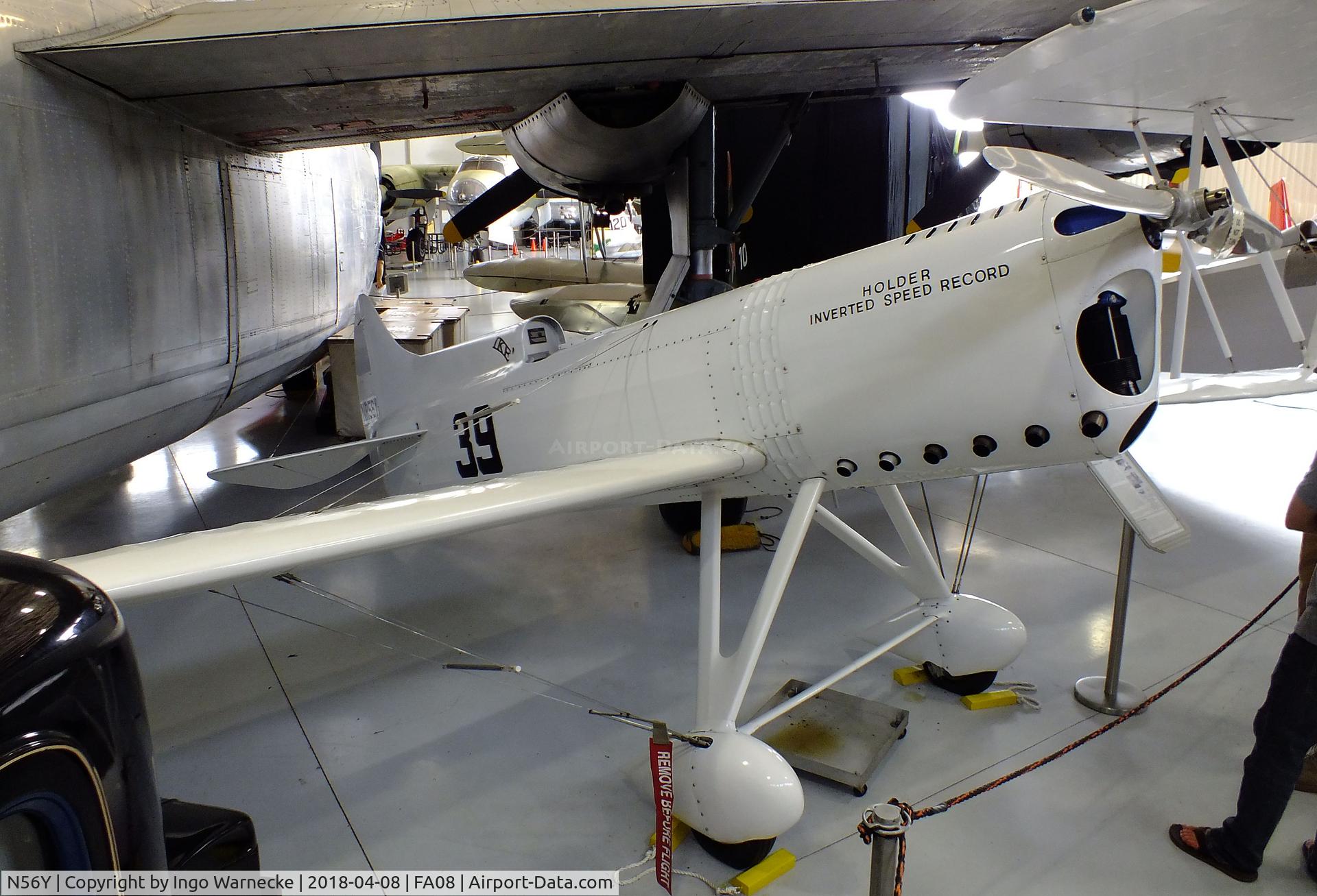 N56Y, 2004 Howard Aircraft DGA-4 Ike Replica C/N 1, Howard (Kovach, Kim A) DGA-4 Ike replica at the Fantasy of Flight Museum, Polk City FL