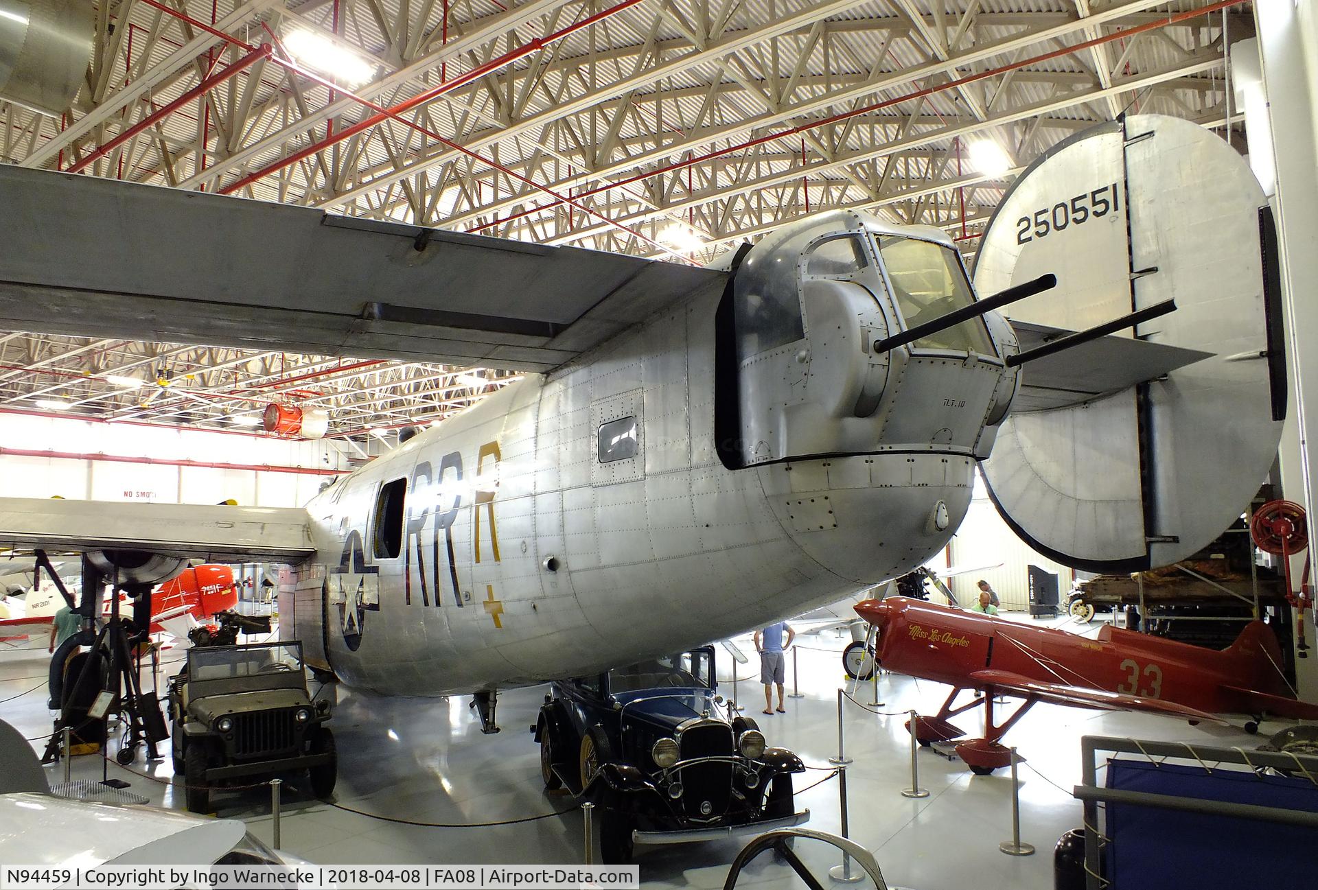 N94459, 1944 Consolidated B-24J Liberator C/N 1567, Consolidated B-24J Liberator at the Fantasy of Flight Museum, Polk City FL