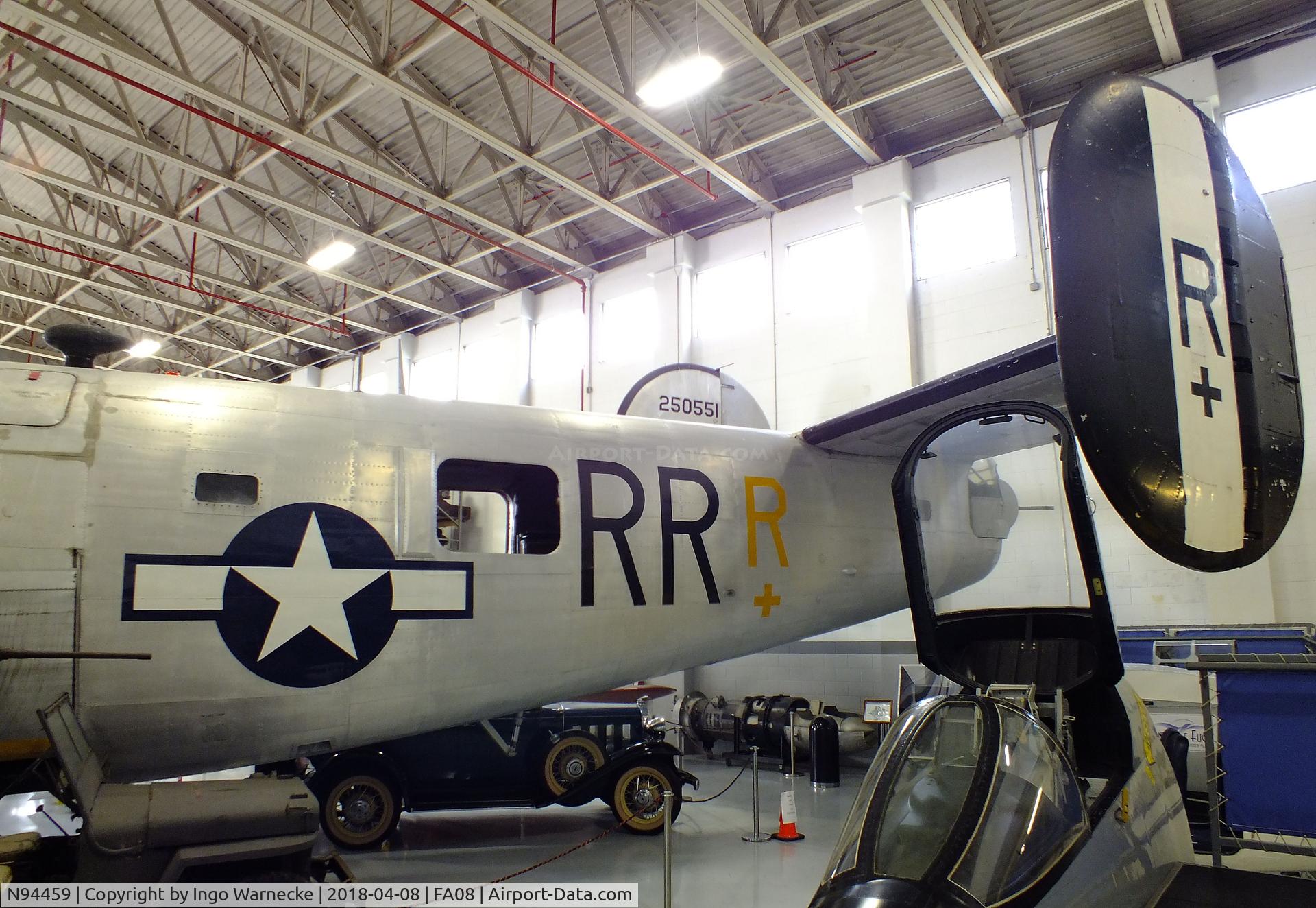 N94459, 1944 Consolidated B-24J Liberator C/N 1567, Consolidated B-24J Liberator at the Fantasy of Flight Museum, Polk City FL