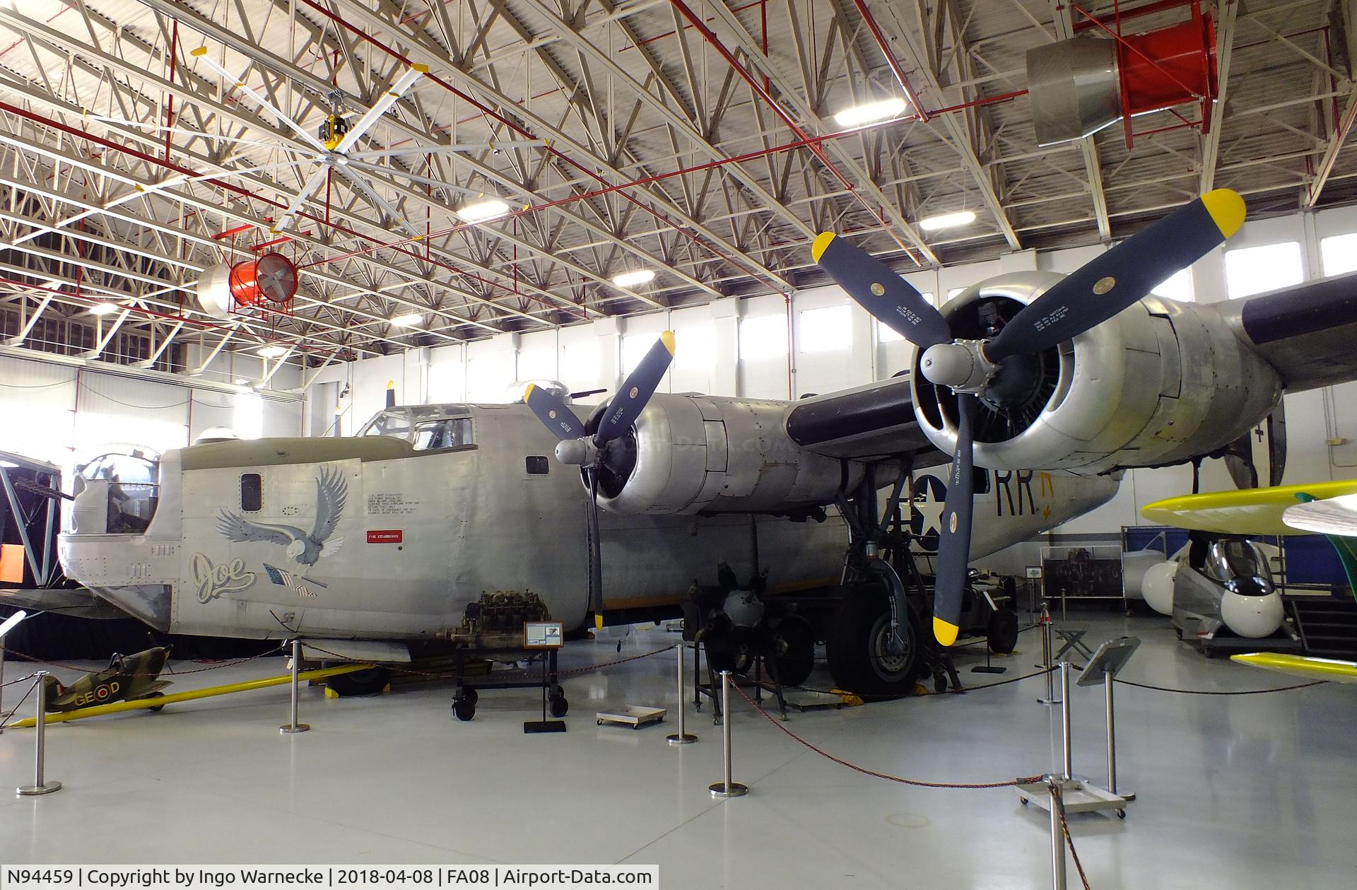 N94459, 1944 Consolidated B-24J Liberator C/N 1567, Consolidated B-24J Liberator at the Fantasy of Flight Museum, Polk City FL
