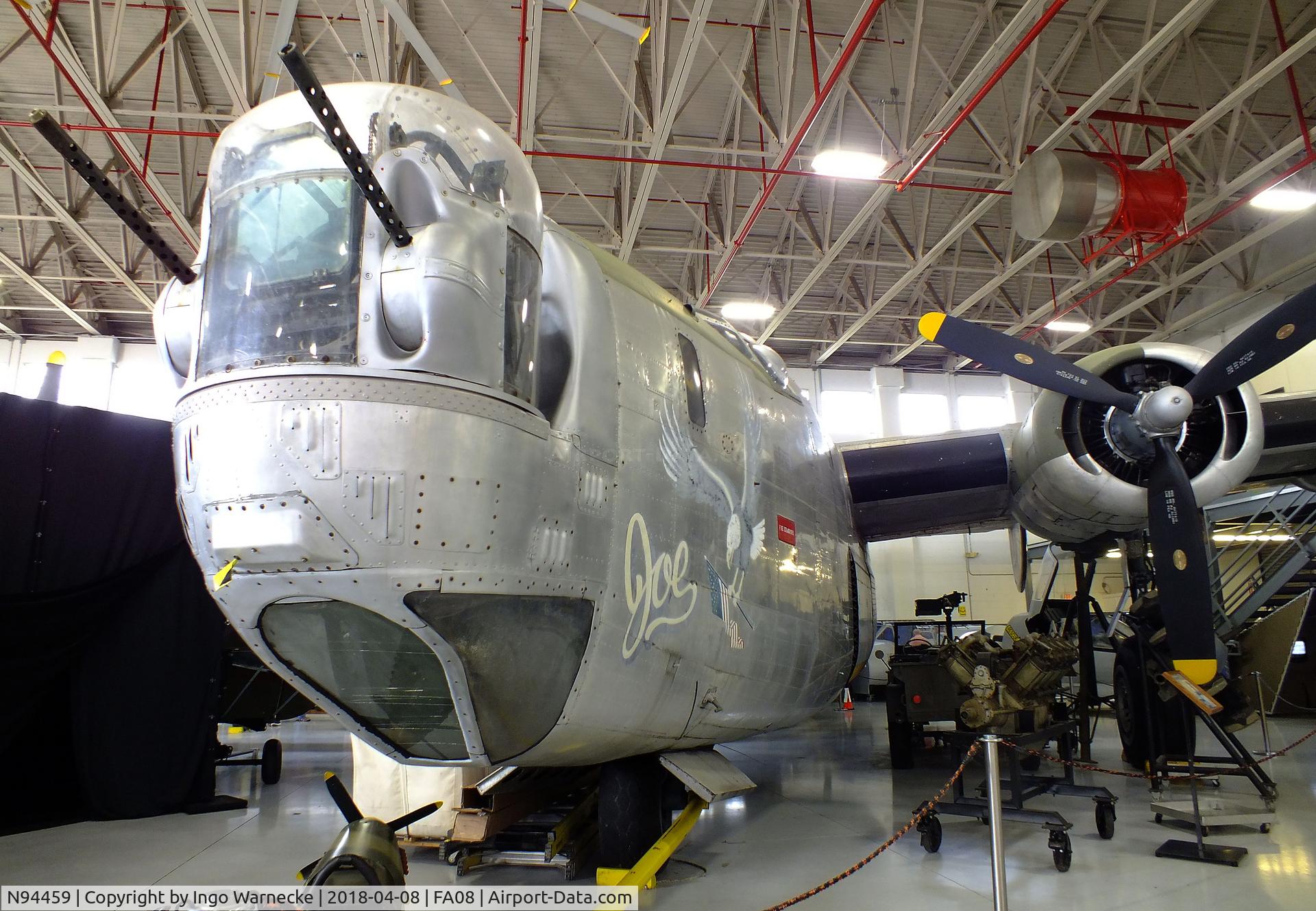 N94459, 1944 Consolidated B-24J Liberator C/N 1567, Consolidated B-24J Liberator at the Fantasy of Flight Museum, Polk City FL