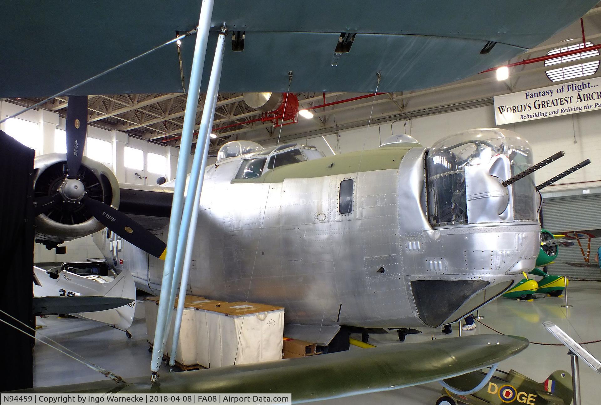 N94459, 1944 Consolidated B-24J Liberator C/N 1567, Consolidated B-24J Liberator at the Fantasy of Flight Museum, Polk City FL