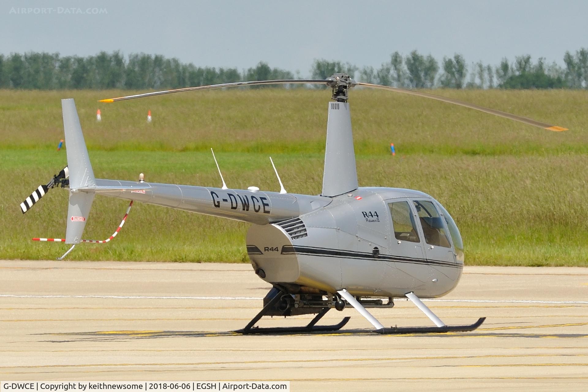 G-DWCE, 2006 Robinson R44 Raven II C/N 11511, Return Visitor.