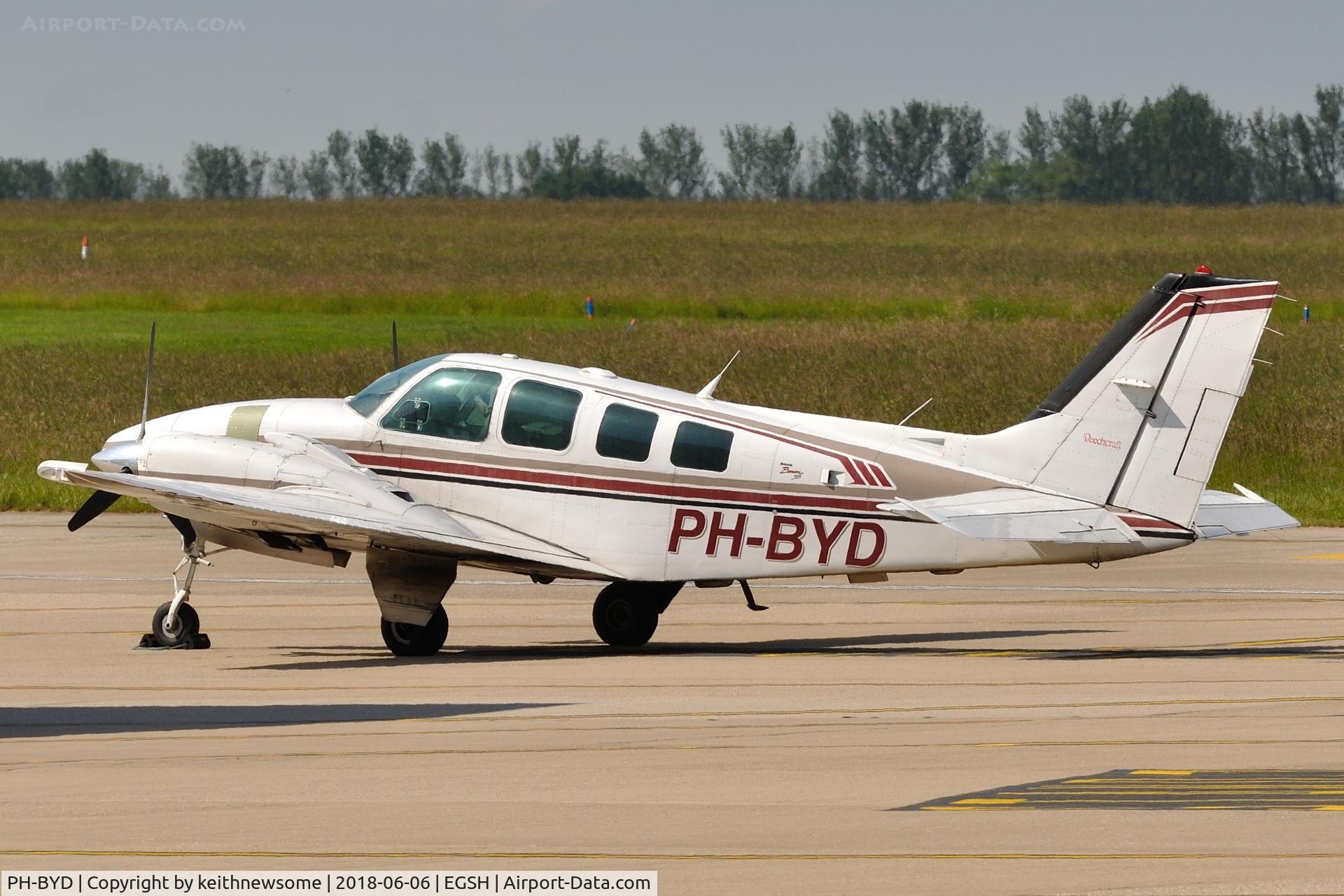 PH-BYD, 1997 Raytheon Aircraft Company 58 C/N TH-1836, Return Visitor.