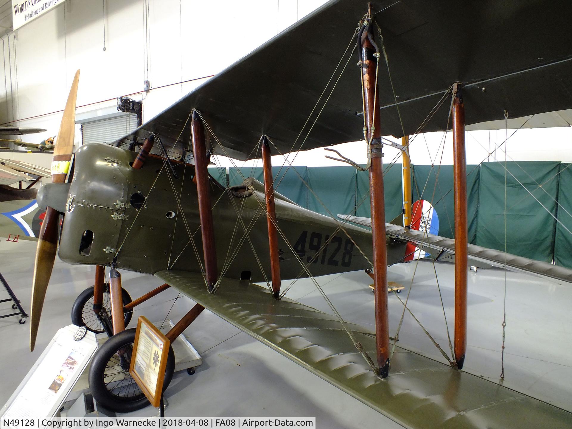 N49128, Standard E-1 C/N 49128, Standard E-1 at the Fantasy of Flight Museum, Polk City FL