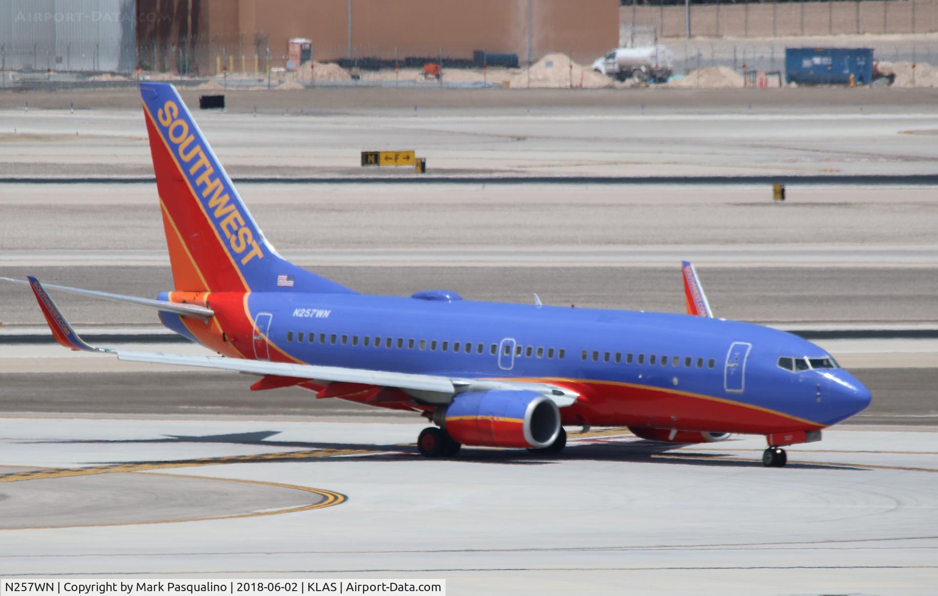 N257WN, 2006 Boeing 737-7H4 C/N 32515, Boeing 737-700