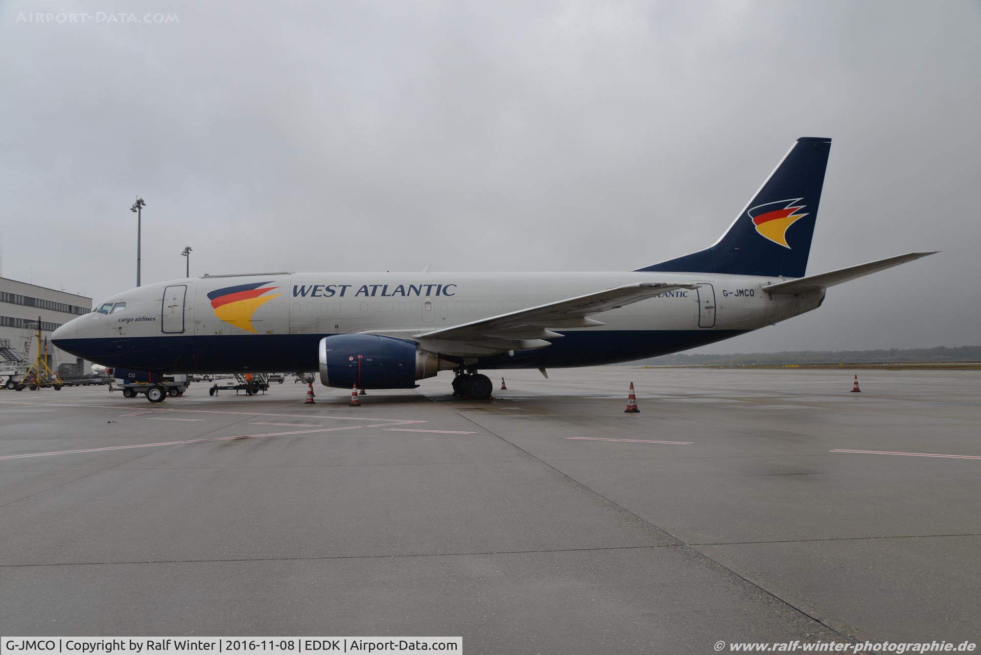 G-JMCO, 1986 Boeing 737-3T0F C/N 23569, Boeing 737-3T0F - NPT Atlantic Airlines - 23569 - G-JMCO - 8.11.2016 - CGN