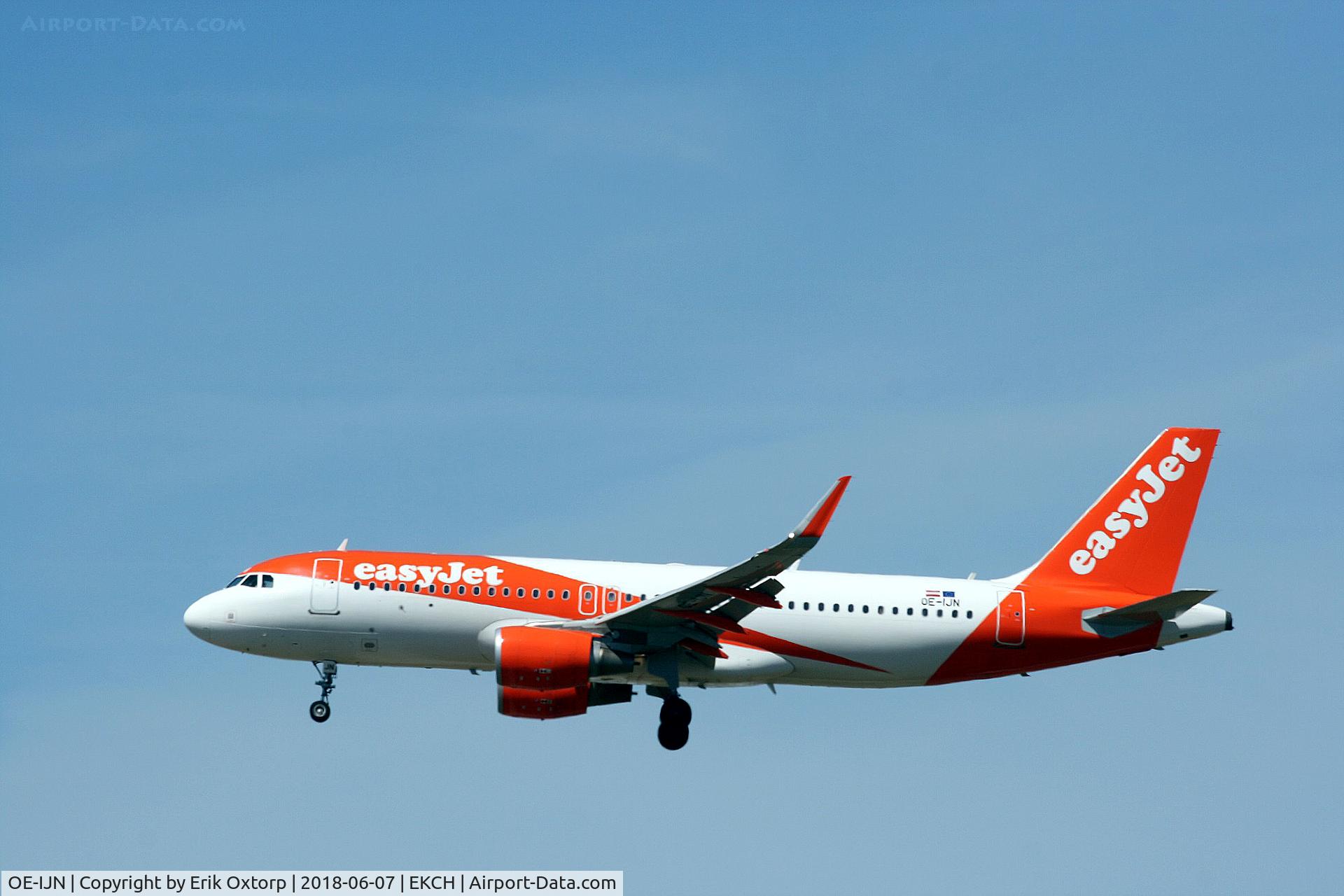OE-IJN, 2015 Airbus A320-214 C/N 6834, OE-IJN landing rw 22L