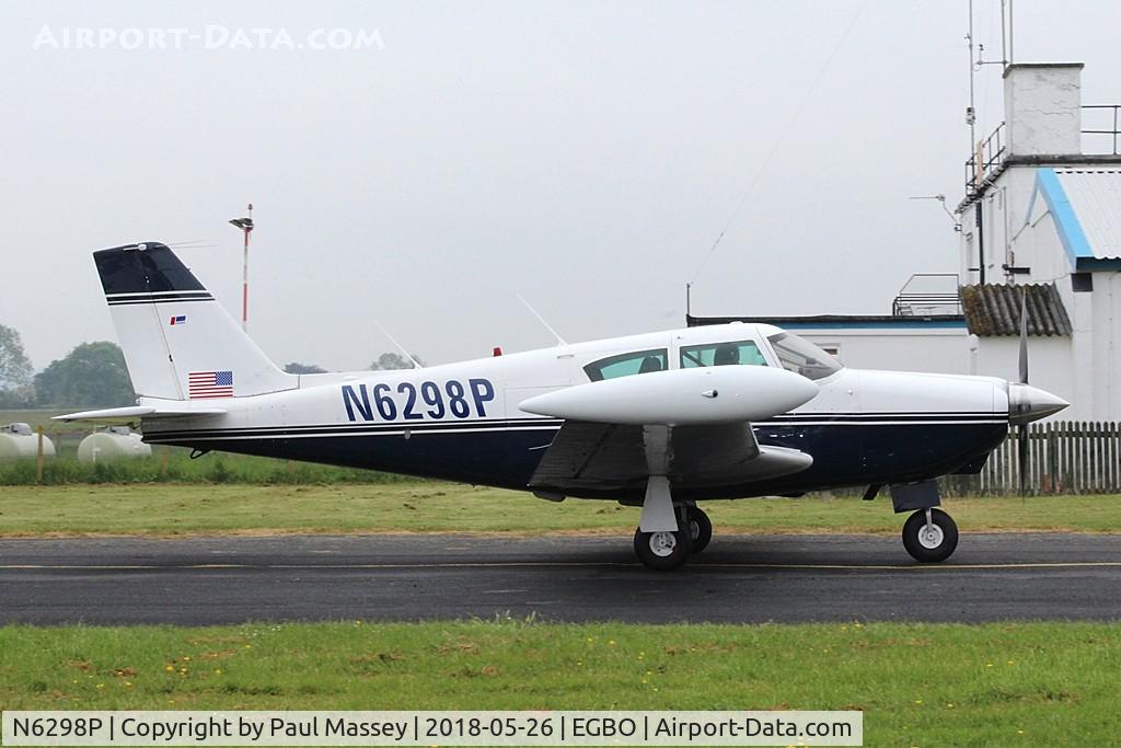 N6298P, 1978 Cessna P210N Pressurised Centurion C/N P21000164, Visitor to Wolverhampton.This is not a Cessna P.210. It is a PA-24-250 Comanche