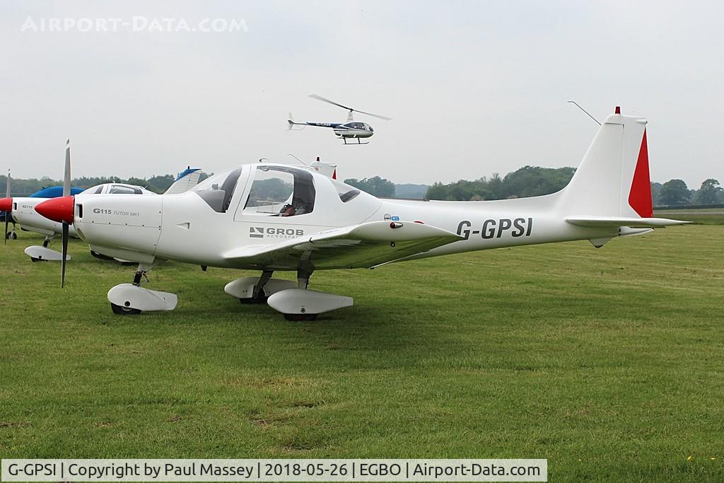 G-GPSI, 1988 Grob G-115 C/N 8047, Based Aircraft. Ex:-PH-KND