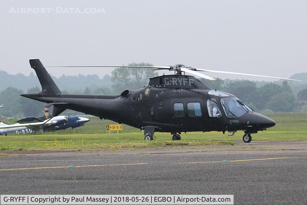 G-RYFF, 2007 Agusta A-109S Grand C/N 22058, Called in for fuel, on the ground for approx 10 minutes.
Ex:-G-DEUP, G-FUFU.