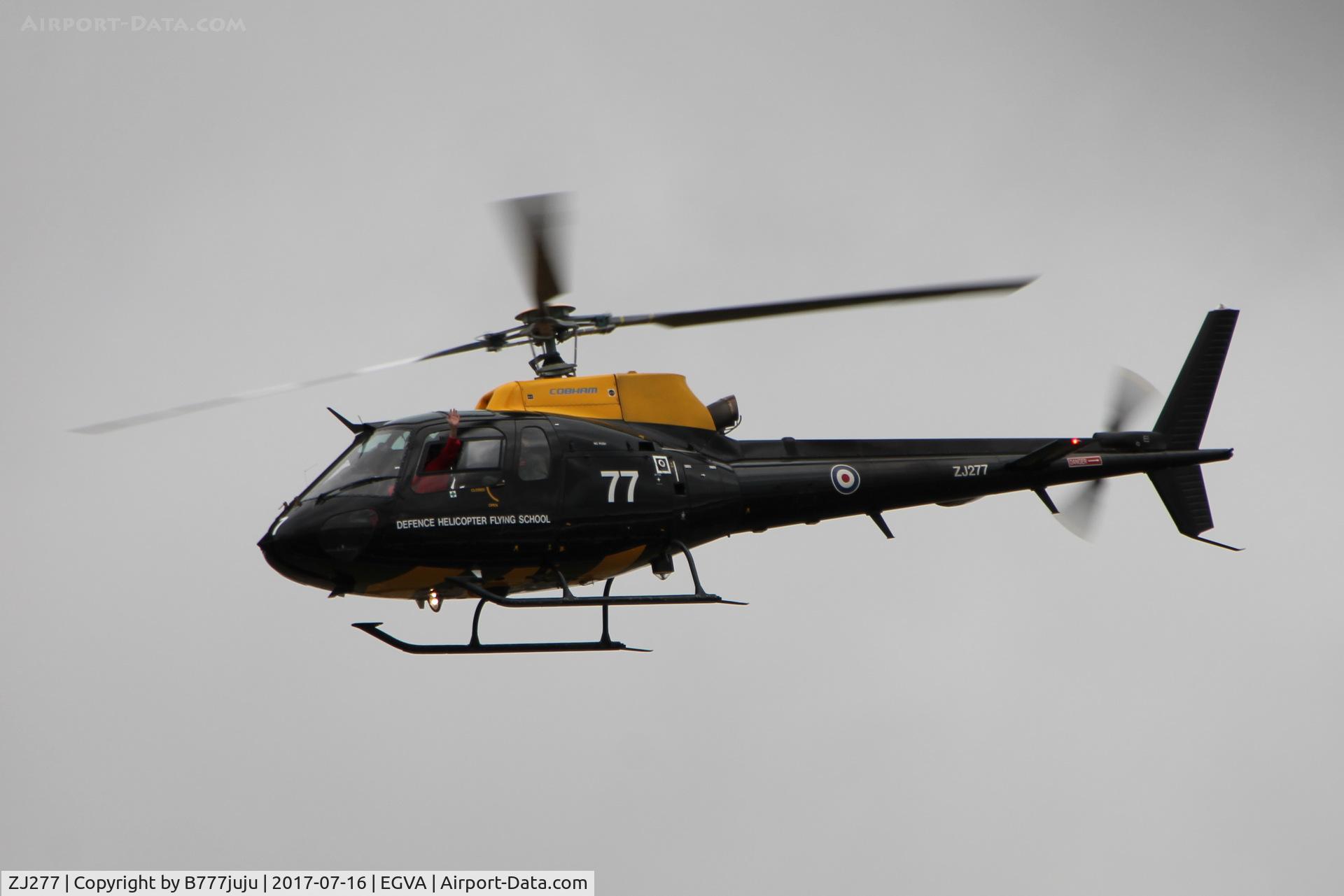 ZJ277, 1997 Eurocopter AS-350BB Squirrel HT1 Ecureuil C/N 3017, at TATOO 2017