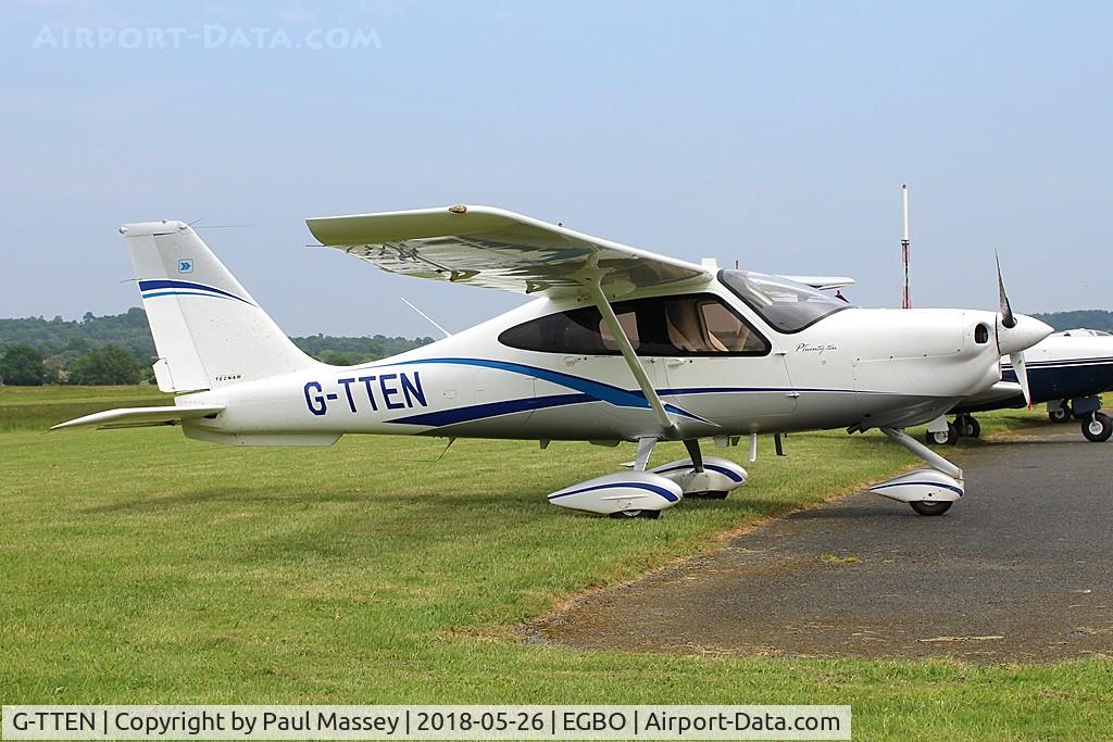 G-TTEN, 2014 Tecnam P-2010 C/N 008, Visitor to Wolverhampton.