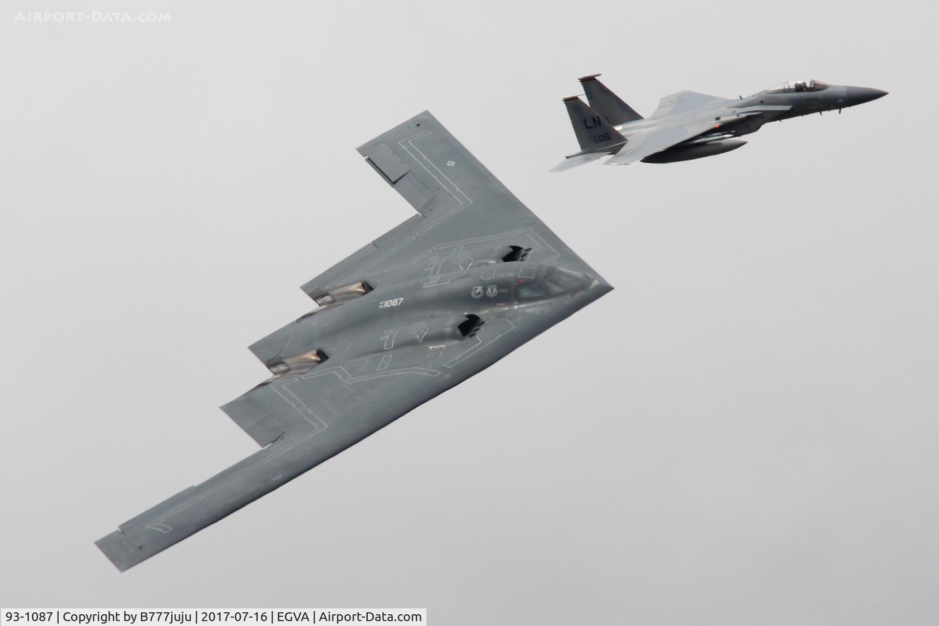 93-1087, 1993 Northrop Grumman B-2A Spirit C/N 1020/AV-20, at TATOO 2017