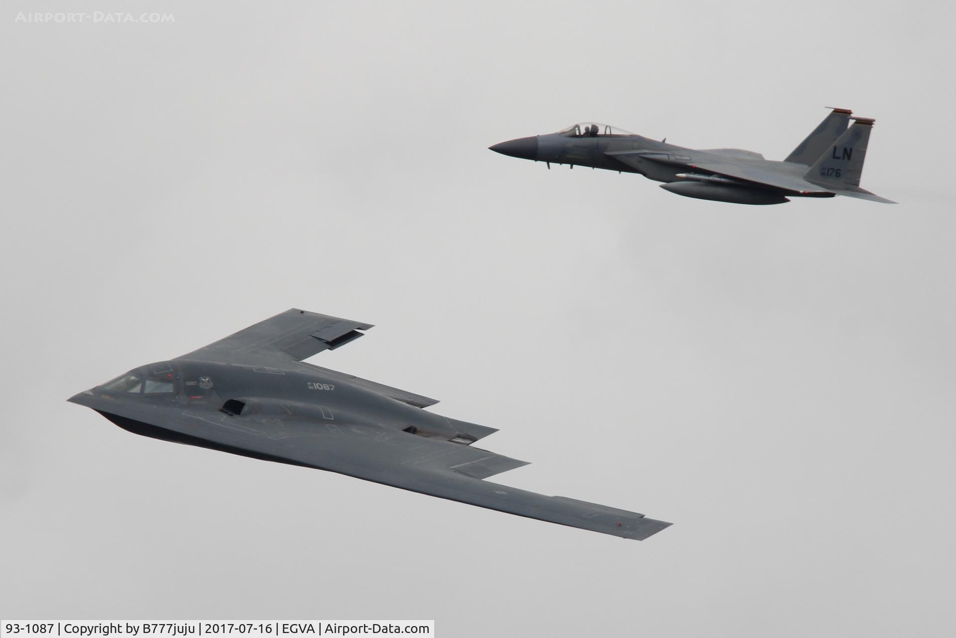 93-1087, 1993 Northrop Grumman B-2A Spirit C/N 1020/AV-20, at TATOO 2017