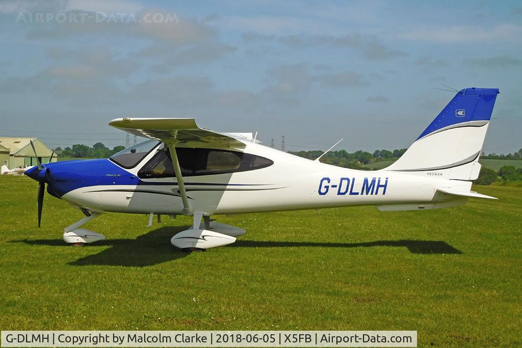 G-DLMH, 2017 Tecnam P-2010 C/N 061, Tecnam P-2010, a recent new resident at Fishburn Airfield, UK. June 5th 2018.