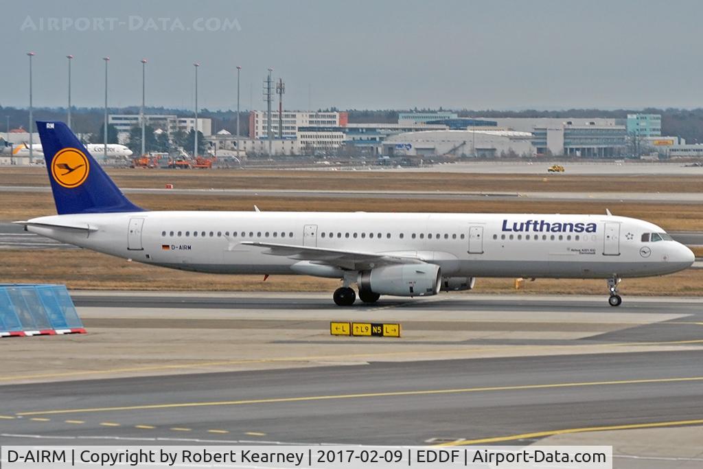 D-AIRM, 1994 Airbus A321-131 C/N 0518, Taxiing for departure