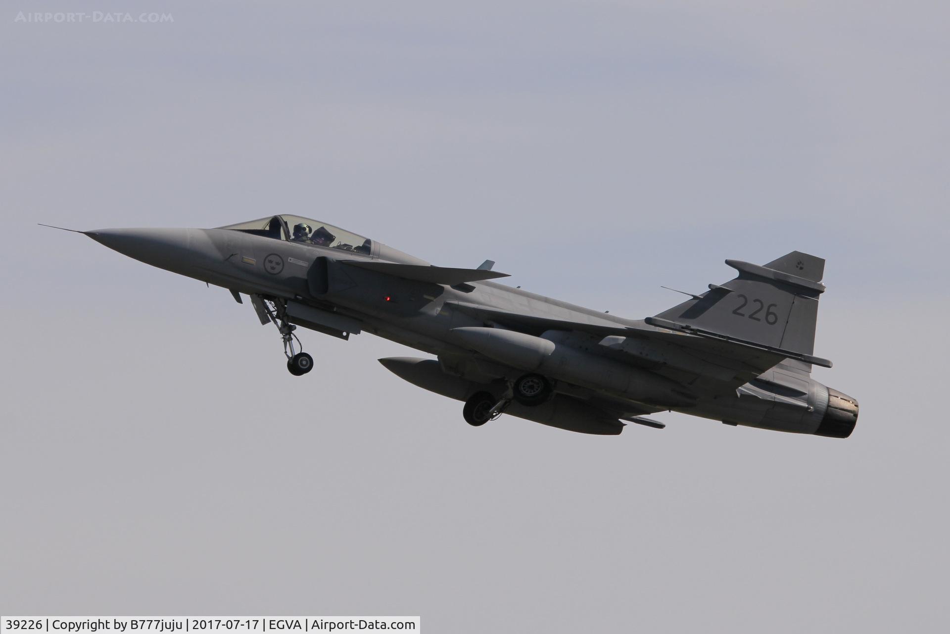 39226, Saab JAS-39C Gripen C/N 39226, at TATOO 2017