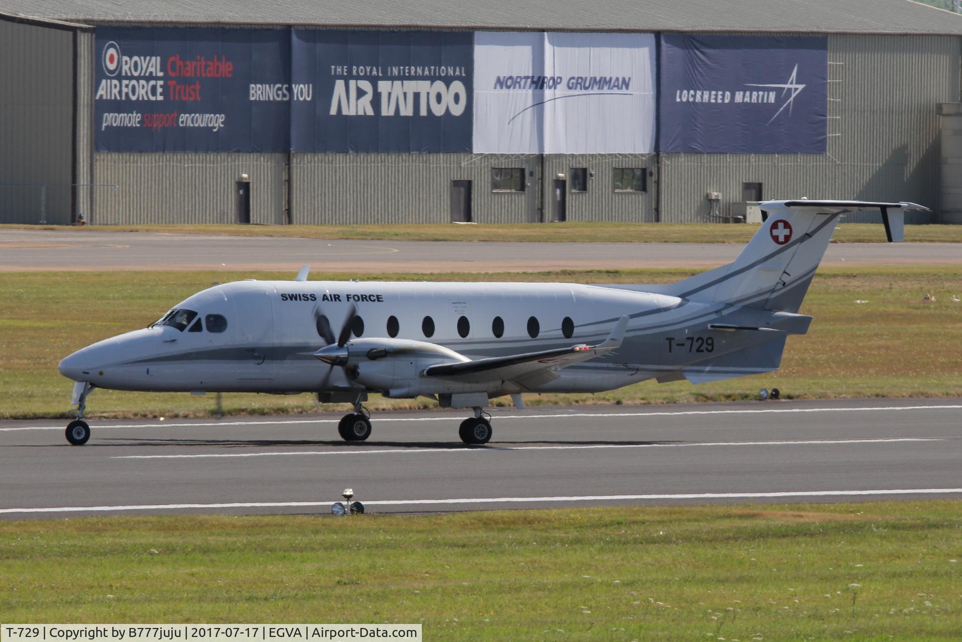 T-729, 1997 Beech 1900D C/N UE-288, at TATOO 2017