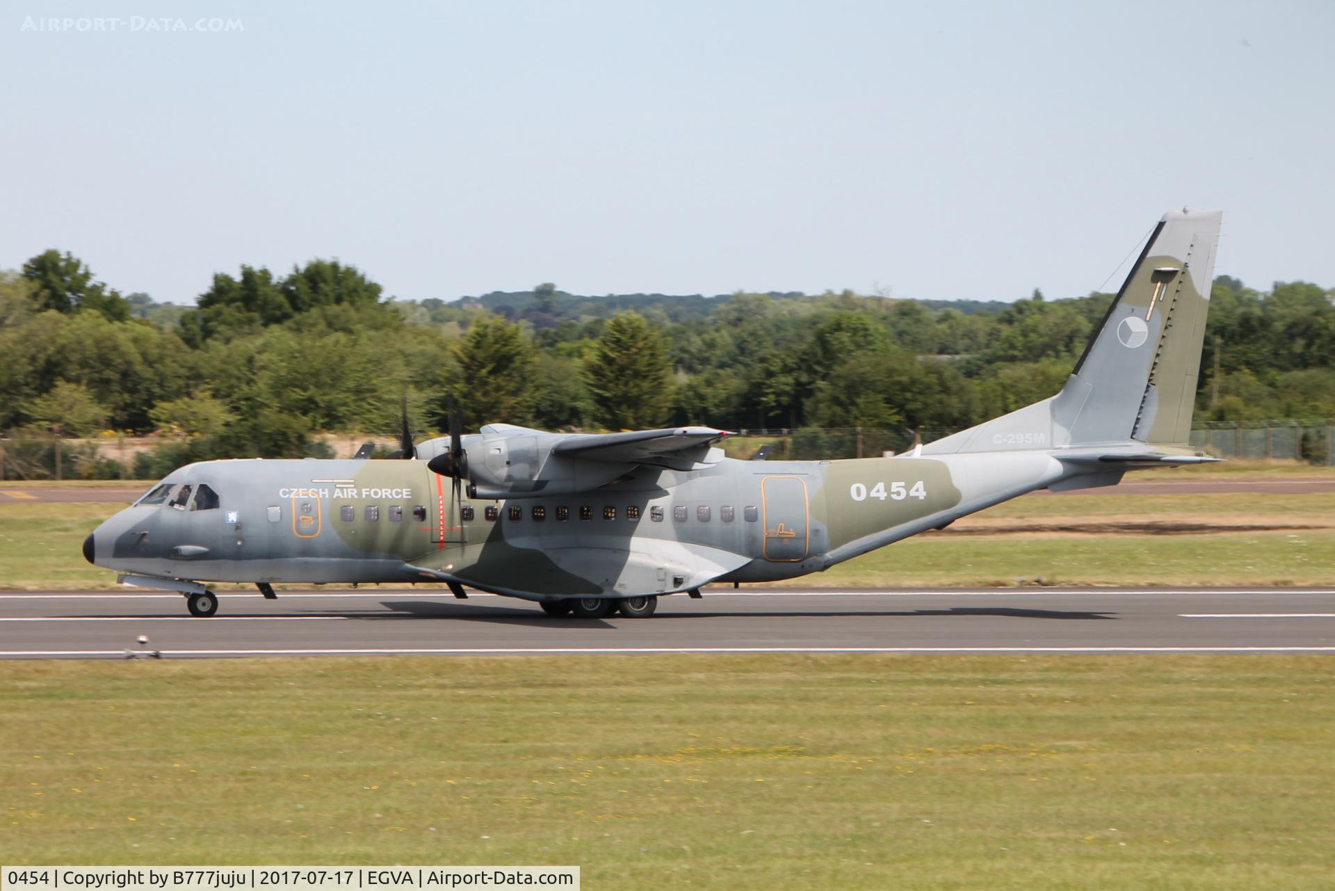 0454, 2010 CASA C-295M C/N S-074, at TATOO 2017