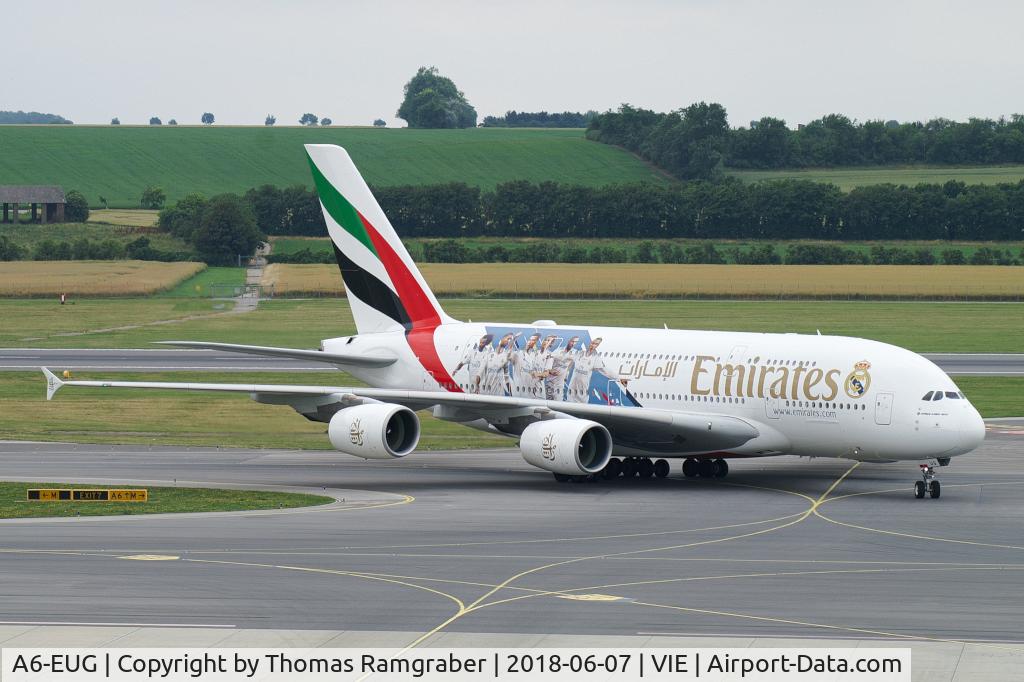 A6-EUG, 2016 Airbus A380-861 C/N 219, Emirates Airbus A380
