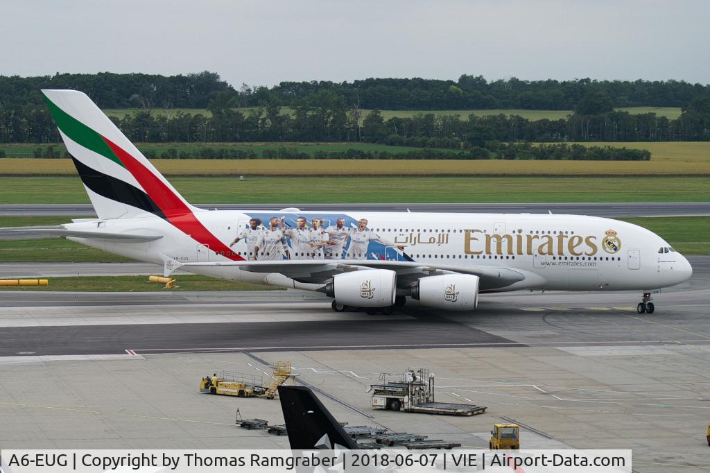 A6-EUG, 2016 Airbus A380-861 C/N 219, Emirates Airbus A380
