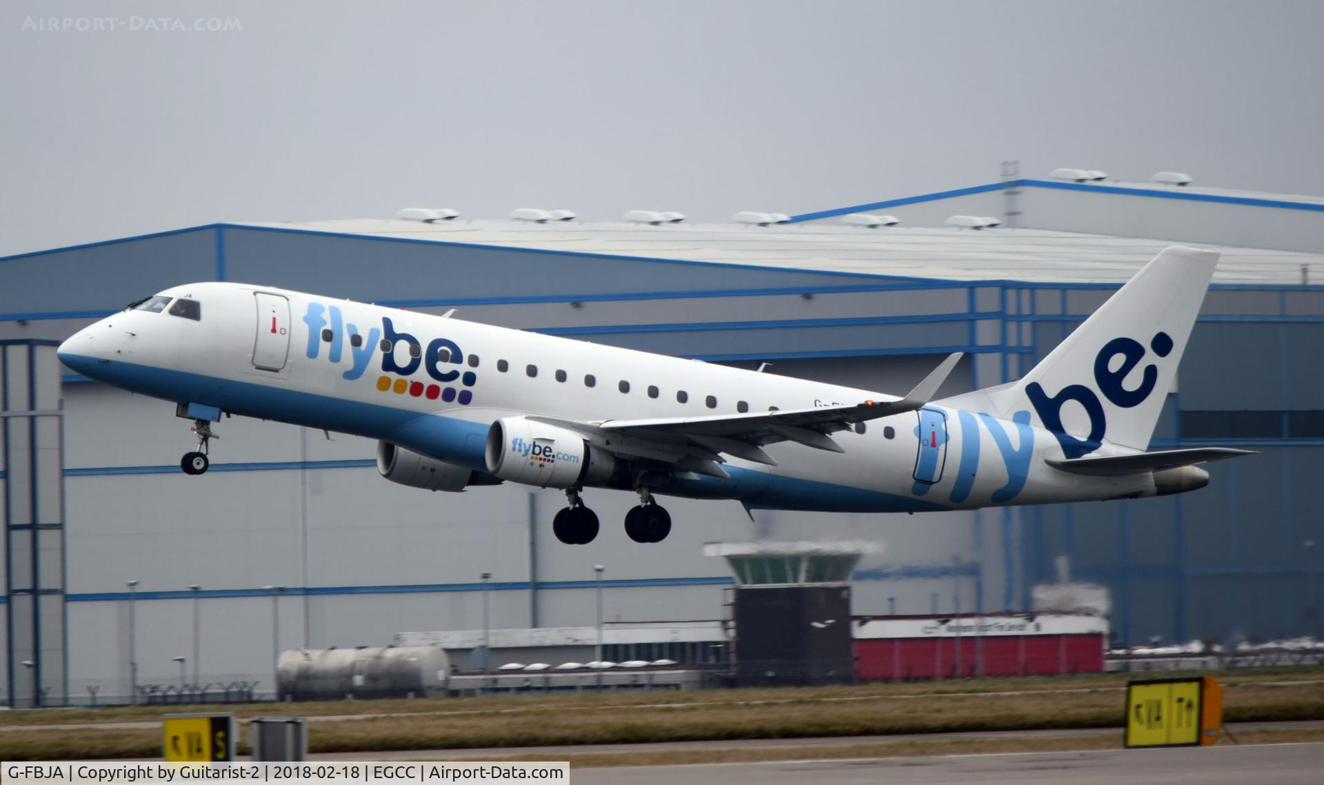 G-FBJA, 2011 Embraer 175STD (ERJ-170-200) C/N 17000326, At Manchester