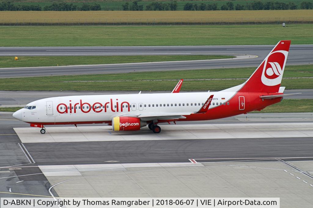 D-ABKN, 2010 Boeing 737-86J C/N 37756, Air Berlin Boeing 737-800