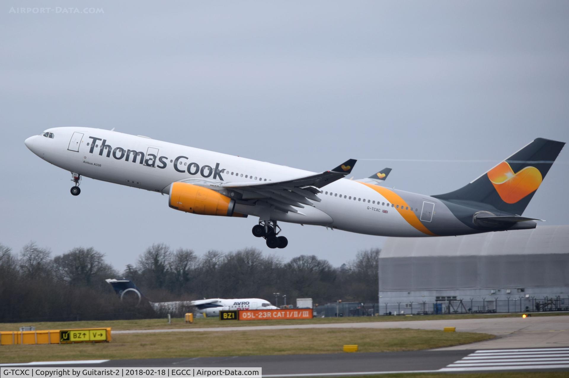 G-TCXC, 2008 Airbus A330-243 C/N 0967, At Manchester