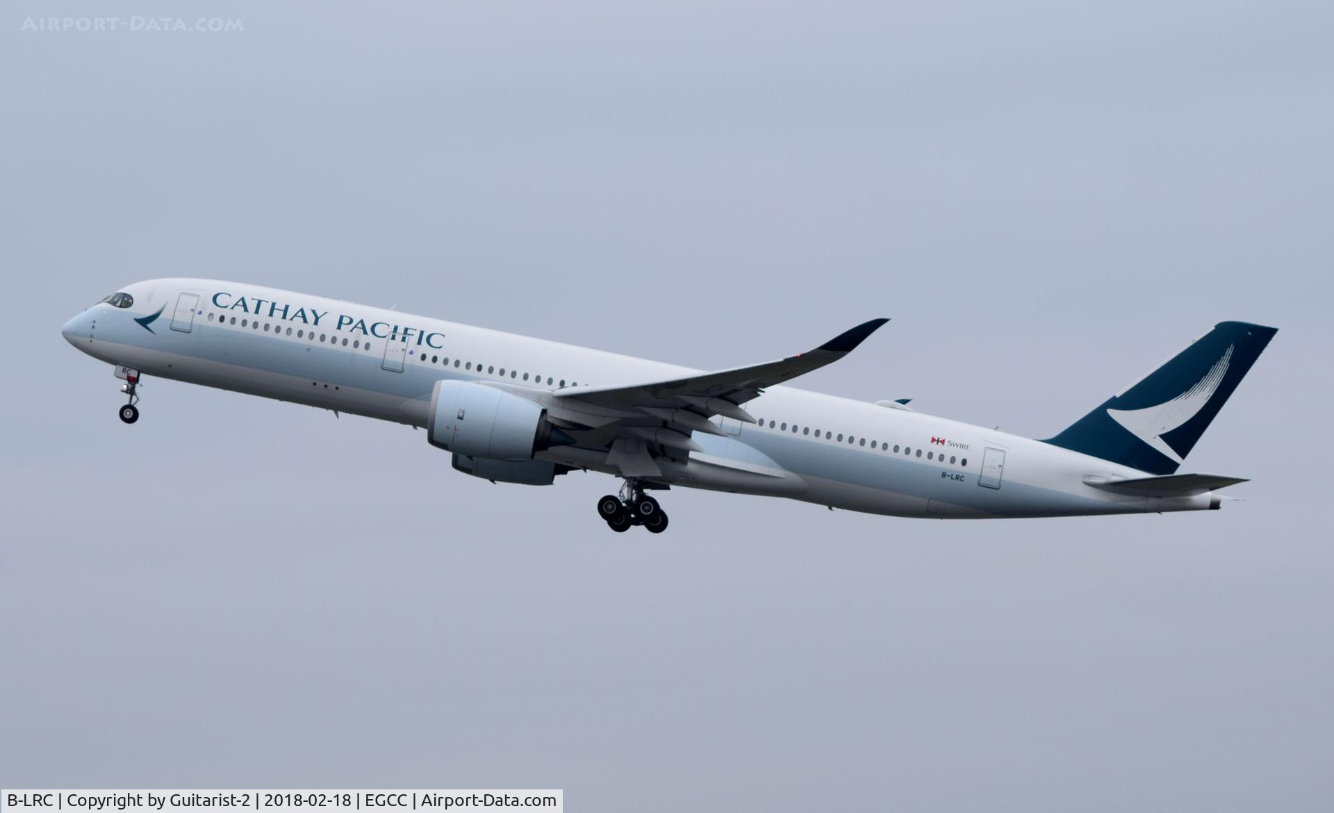 B-LRC, 2016 Airbus A350-941 C/N 034, At Manchester