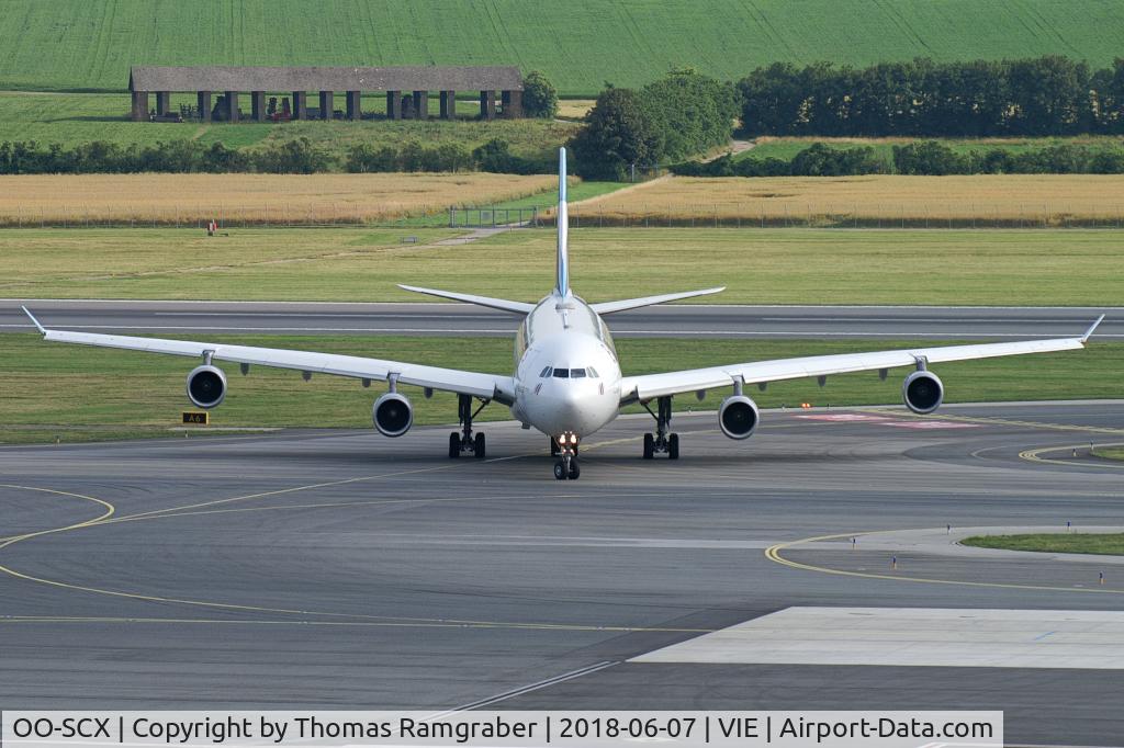 OO-SCX, 2000 Airbus A340-313X C/N 354, Eurowings Airbus A340-300