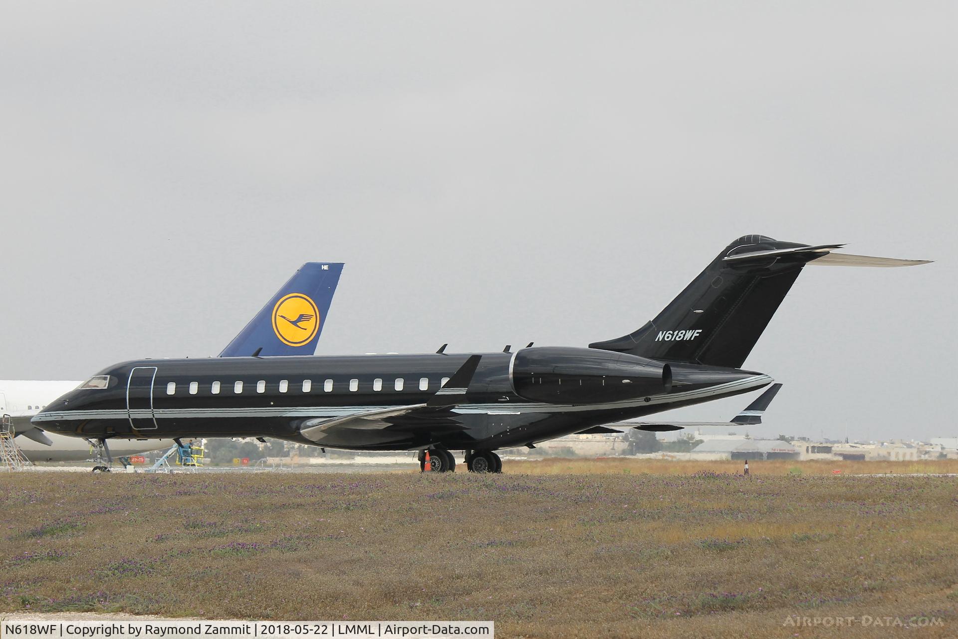 N618WF, 1999 Bombardier BD-700-1A10 Global Express C/N 9005, Bombardier BD-700-1A10 Global Express N618WF
