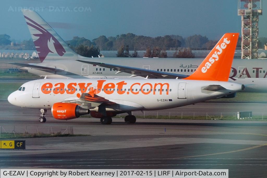 G-EZAV, 2006 Airbus A319-111 C/N 2803, Taxiing for departure