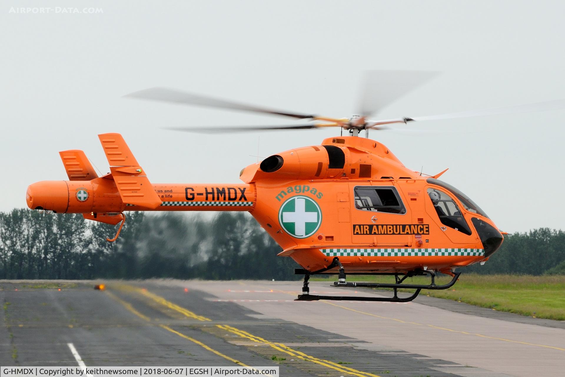 G-HMDX, 2007 MD Helicopters MD-900 Explorer C/N 900-00121, Regular Visitor.