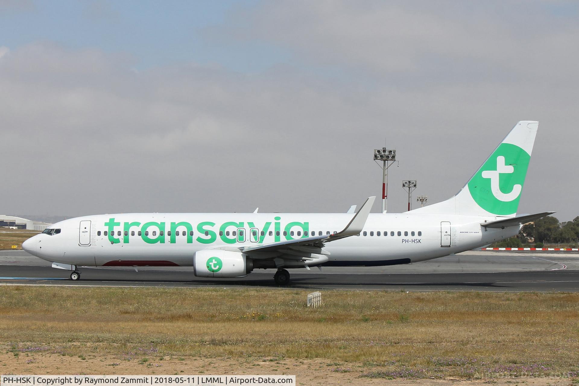 PH-HSK, 2015 Boeing 737-8K2 C/N 41330, B737-800 PH-HSK Transavia Holland