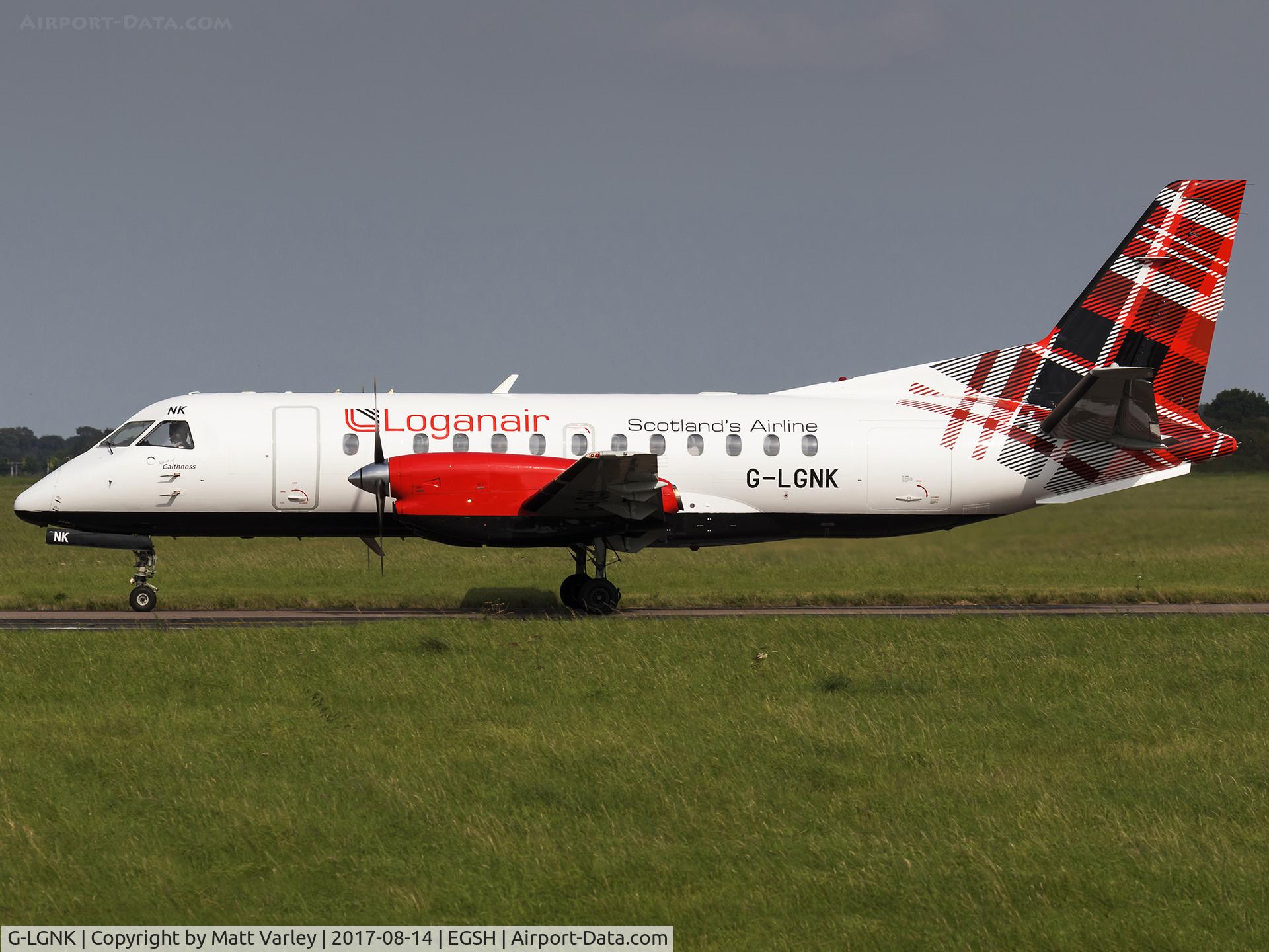 G-LGNK, 1990 Saab 340B C/N 340B-185, Sunny :) :)