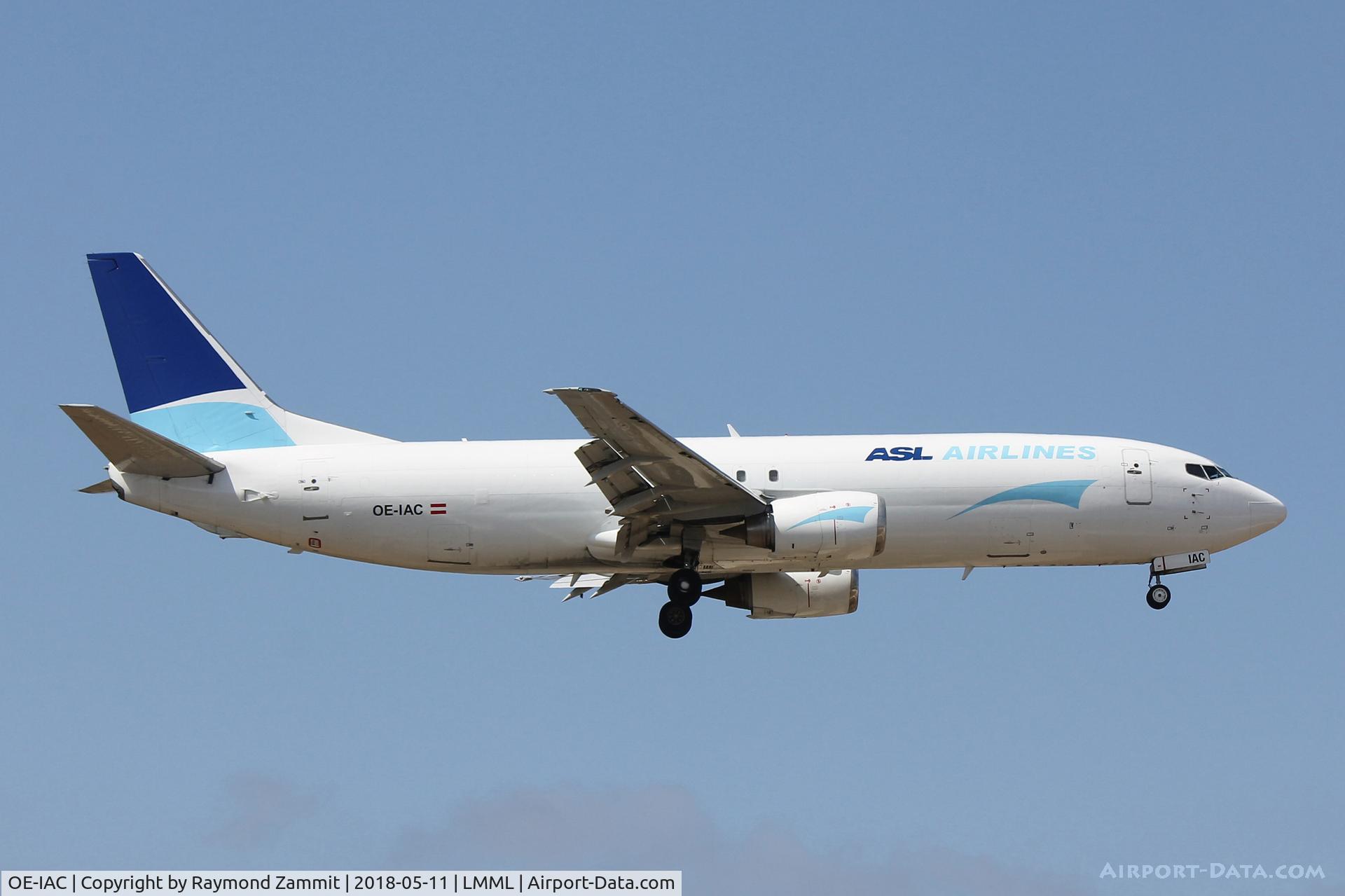 OE-IAC, 1998 Boeing 737-4M0 C/N 29202, B737-400 OE-IAC ASL Airlines