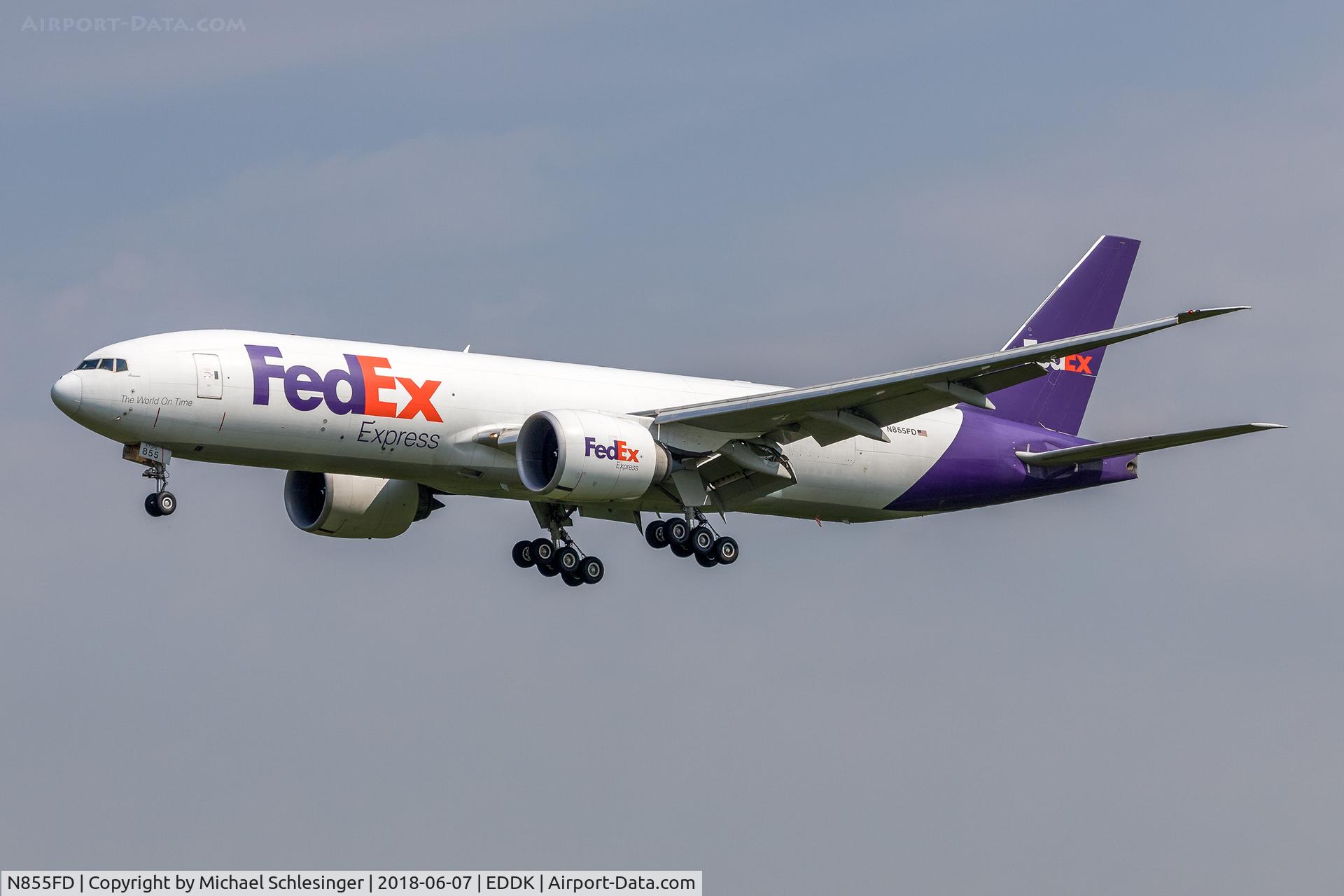 N855FD, 2010 Boeing 777-FS2 C/N 37726, N855FD - Boeing 777-FS2 - Federal Express (FedEx)