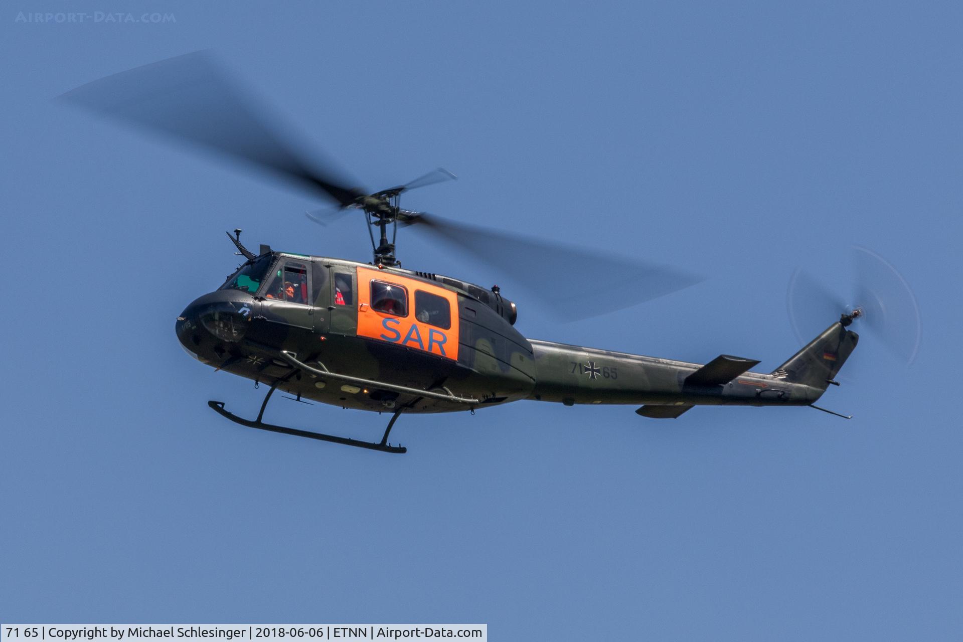 71 65, Bell (Dornier) UH-1D Iroquois (205) C/N 8225, 71+65 - Bell UH-1D Iroquois - German Army (Heer)