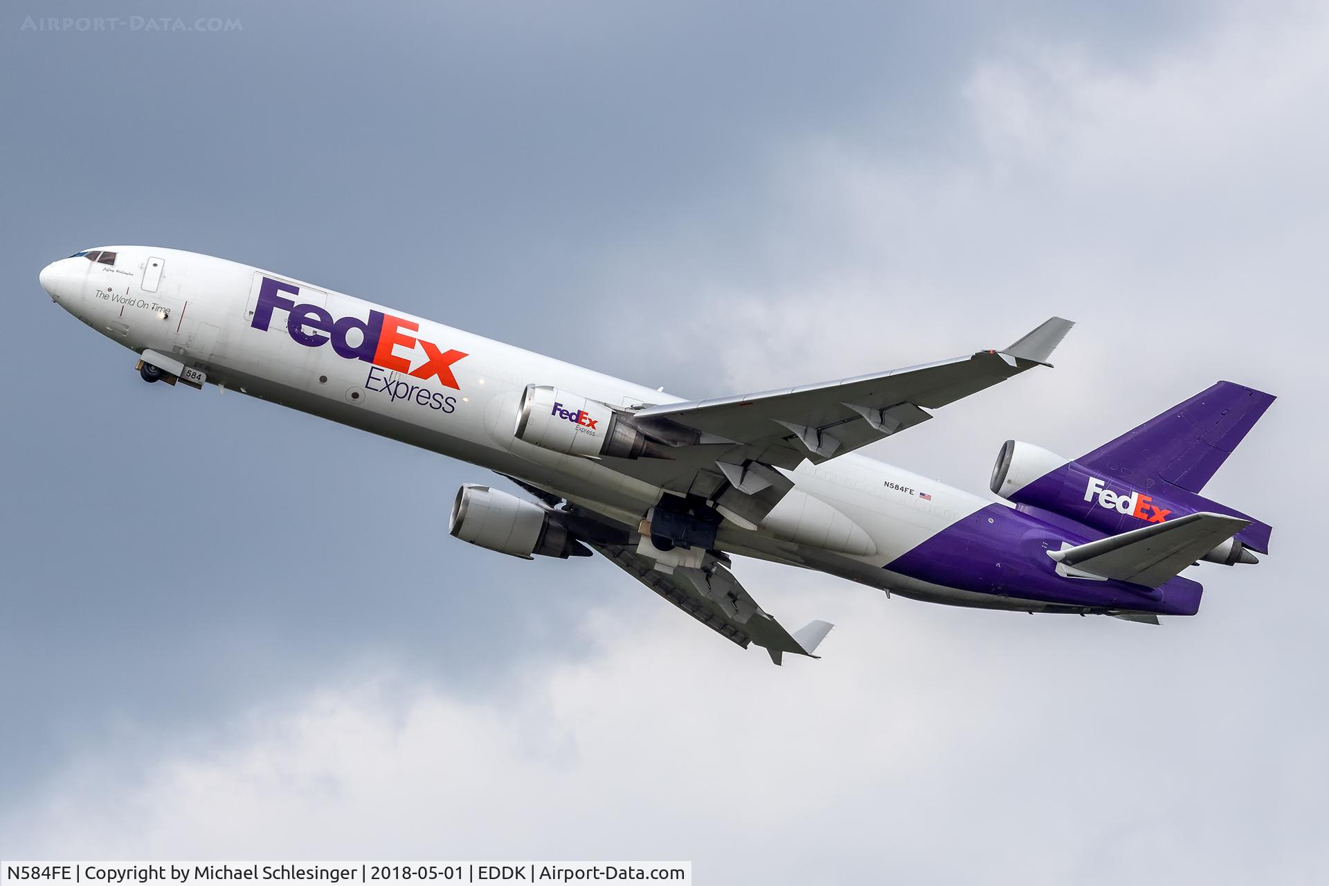 N584FE, 1992 McDonnell Douglas MD-11F C/N 48436, N584FE - McDonnell Douglas MD-11F - Federal Express (FedEx)