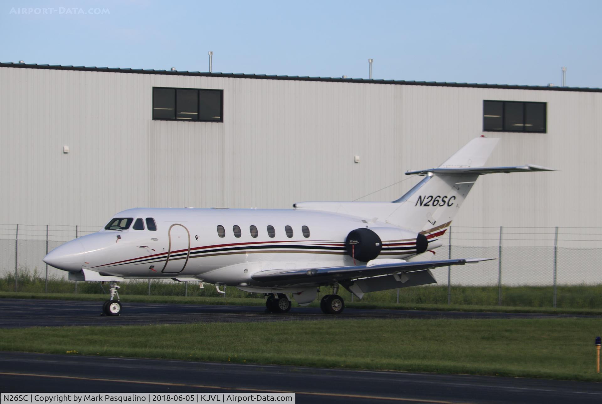 N26SC, 1980 British Aerospace HS.125-700A C/N 257117/NA0283, HS.125-700A