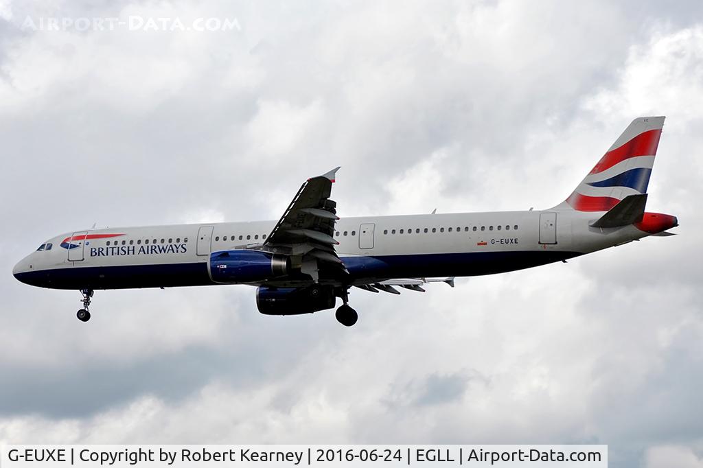 G-EUXE, 2004 Airbus A321-231 C/N 2323, On short final