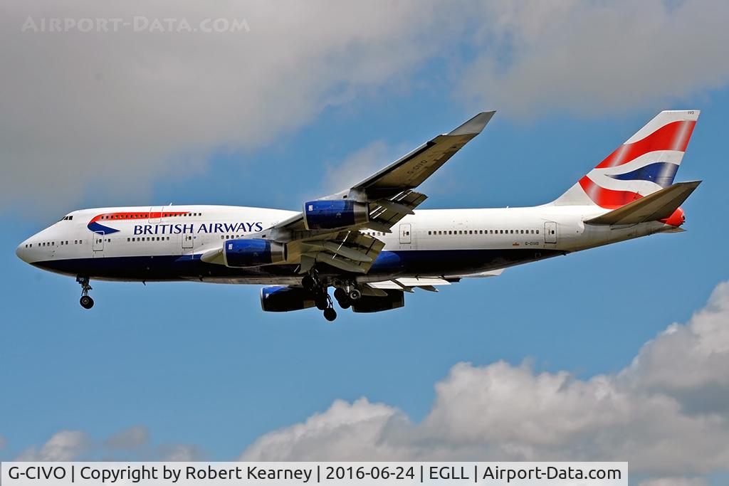 G-CIVO, 1997 Boeing 747-436 C/N 28849, On short finale