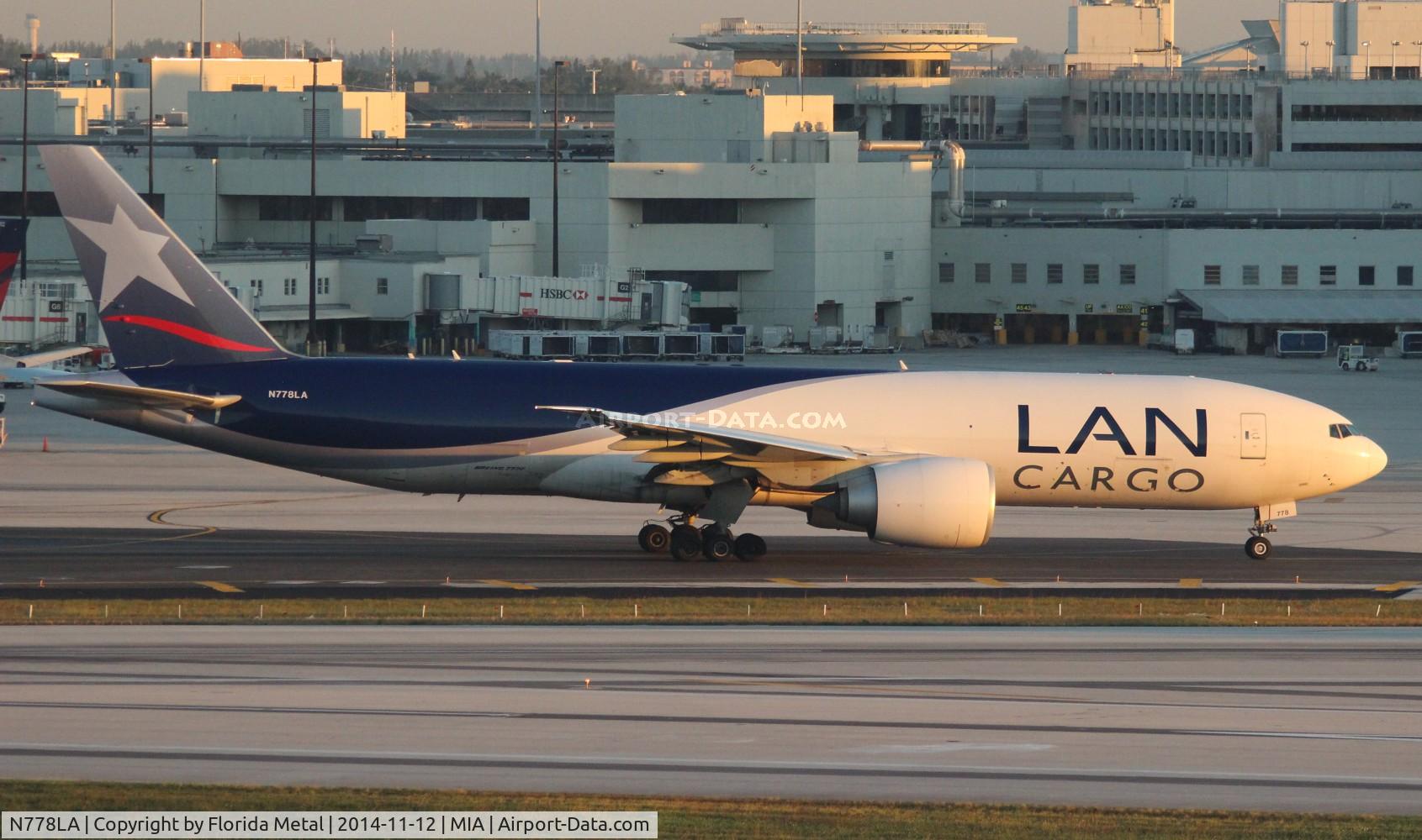 N778LA, 2012 Boeing 777-F6N C/N 41518, LAN Cargo