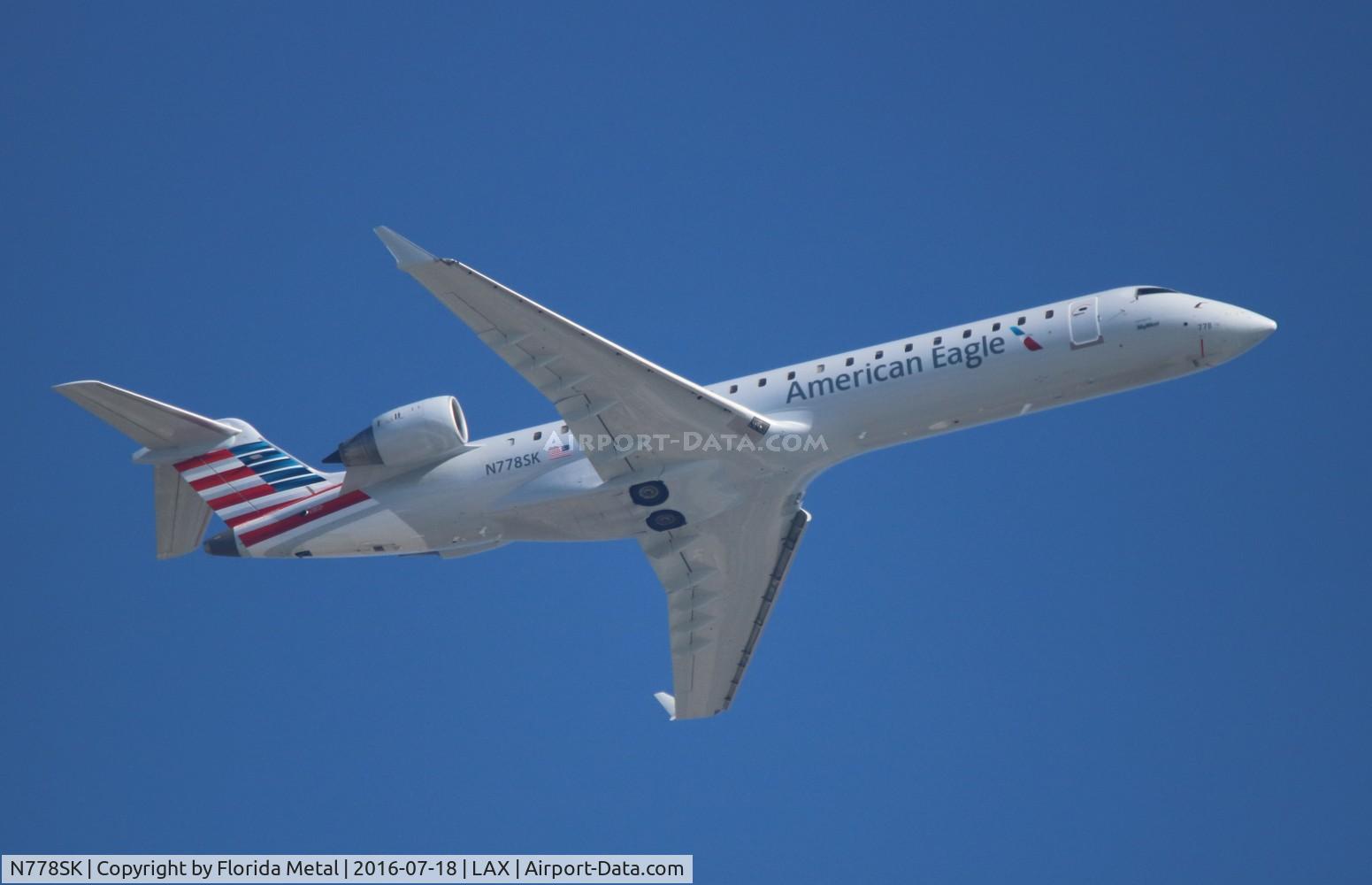 N778SK, 2006 Bombardier CRJ-700 (CL-600-2C10) Regional Jet C/N 10242, American Eagle