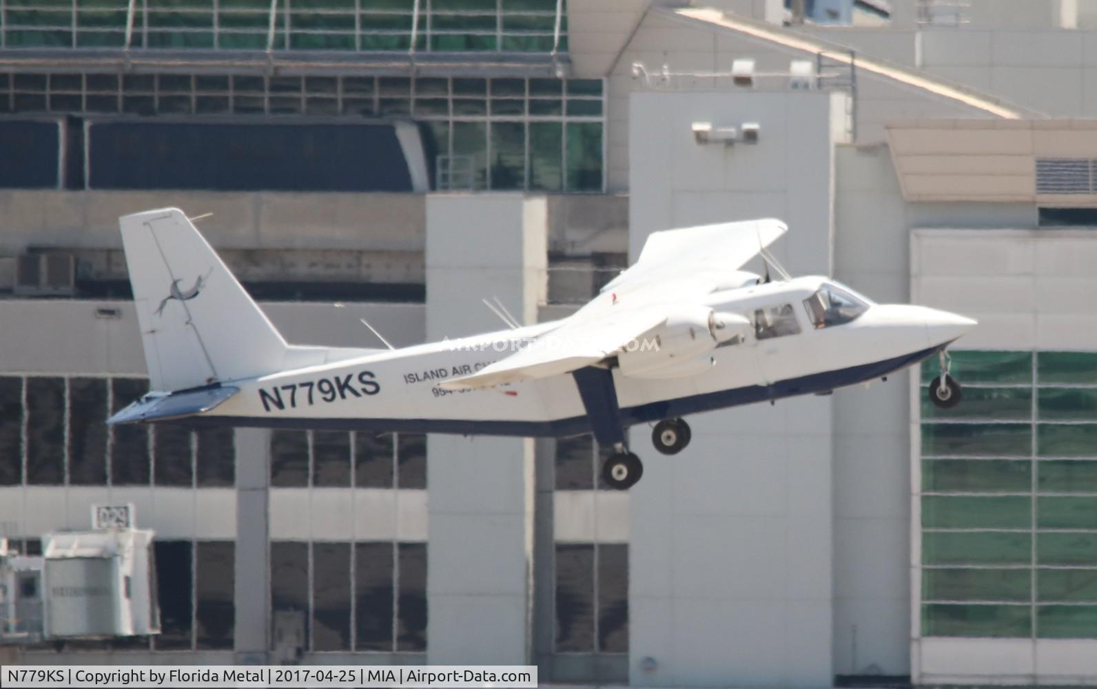 N779KS, 1976 Britten-Norman BN-2A-27 Islander C/N 779, Islander