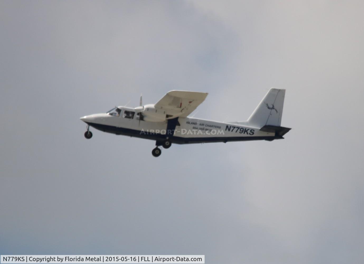N779KS, 1976 Britten-Norman BN-2A-27 Islander C/N 779, Islander