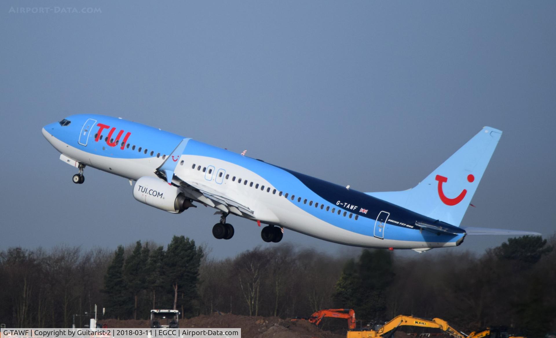 G-TAWF, 2012 Boeing 737-8K5 C/N 37244, At Manchester