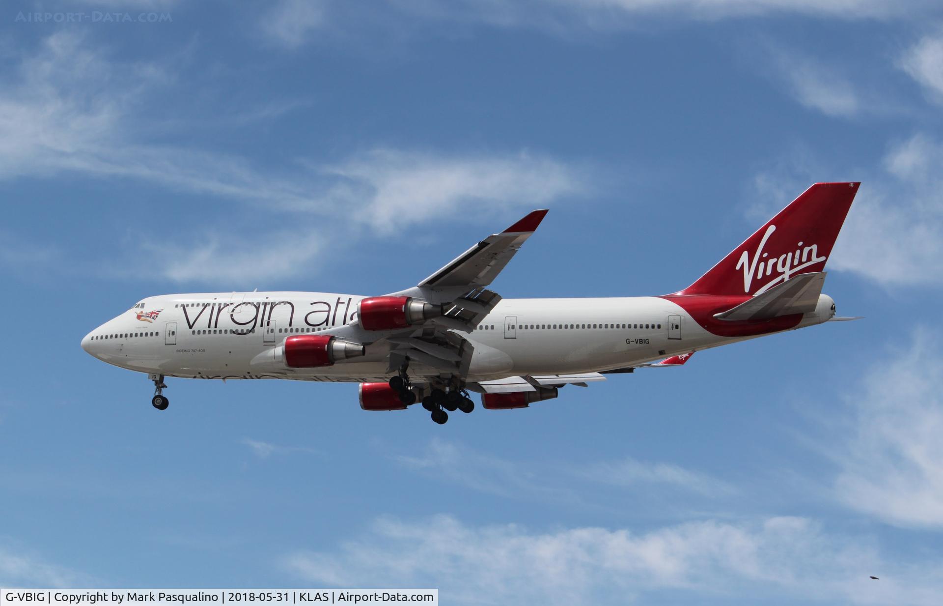 G-VBIG, 1996 Boeing 747-4Q8 C/N 26255, Boeing 747-400
