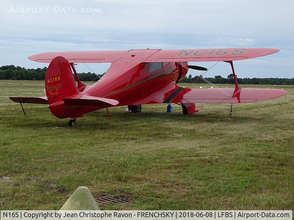 N16S, 1944 Beech D17S Staggerwing C/N 6687, 